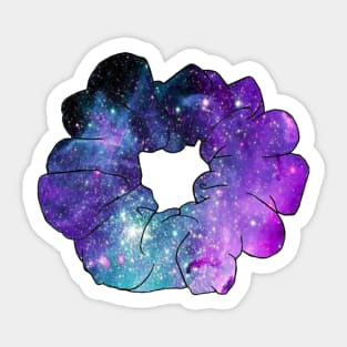 Galaxy Scrunchie Sticker